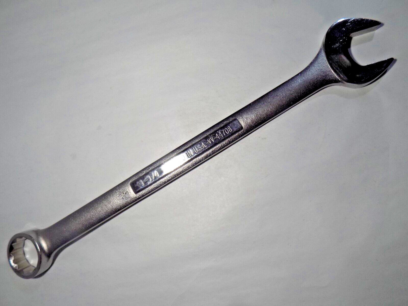 A++ USA Craftsman 44708 (-VV-) 1 1/4″ Combo Wrench-A++ Unused?