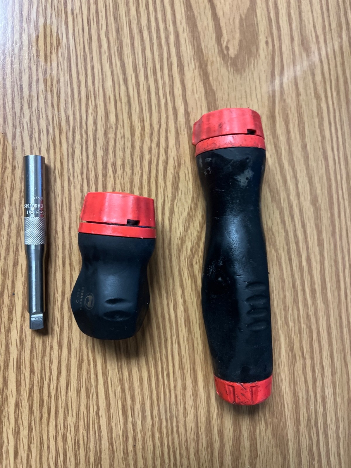 SNAP ON SGDMRC1A & SGDMRC4A – CUSHION GRIP RED & BLACK HANDLES LOC#16