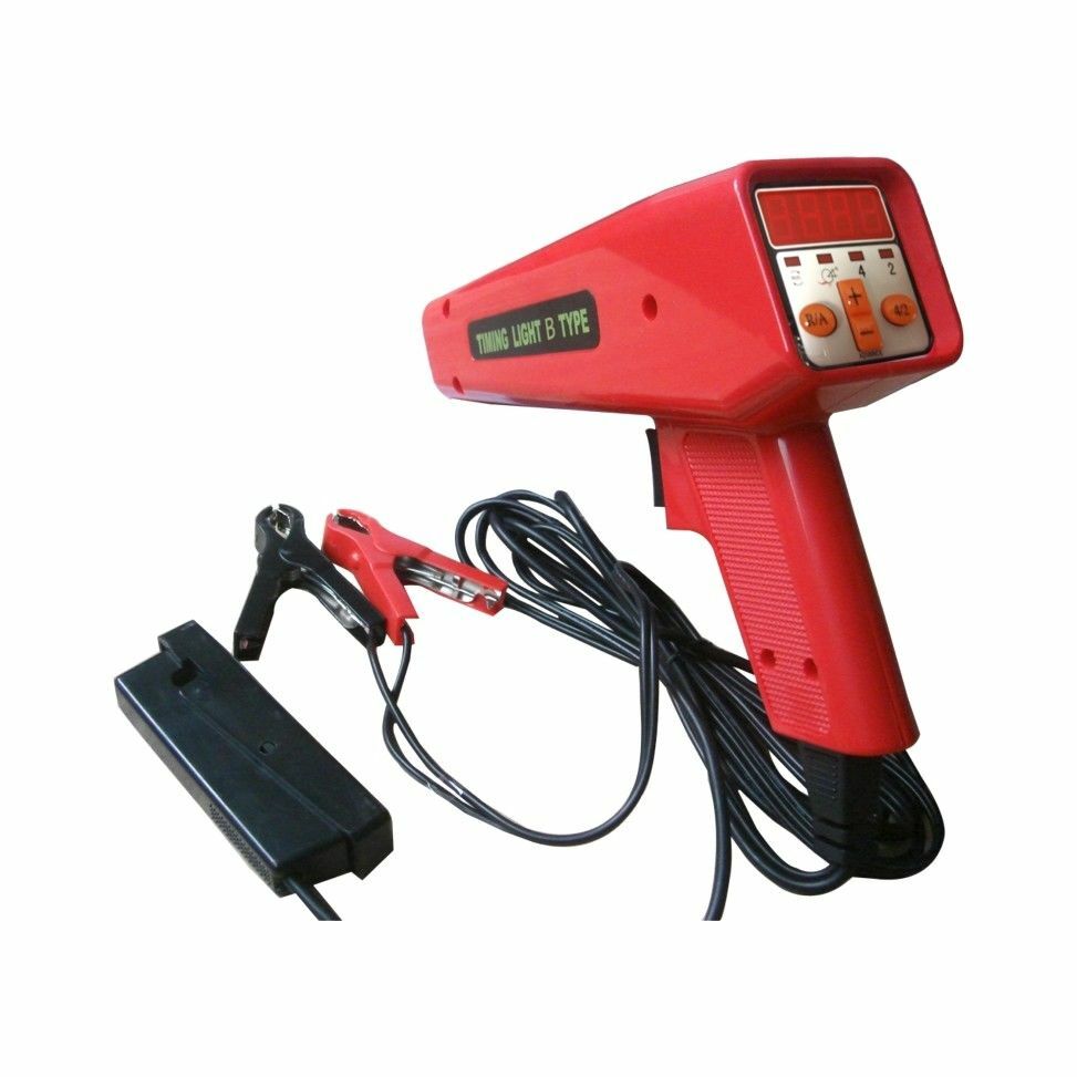 LED Xenon Bulb Timing Light with Advance Engine Motor Automotive Tune Up Tool US