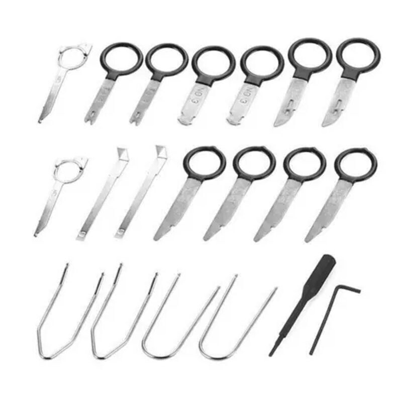 20x Car Radio CD Stereo Release Removal Tool Set Key For Audi BMW VW Ford GM