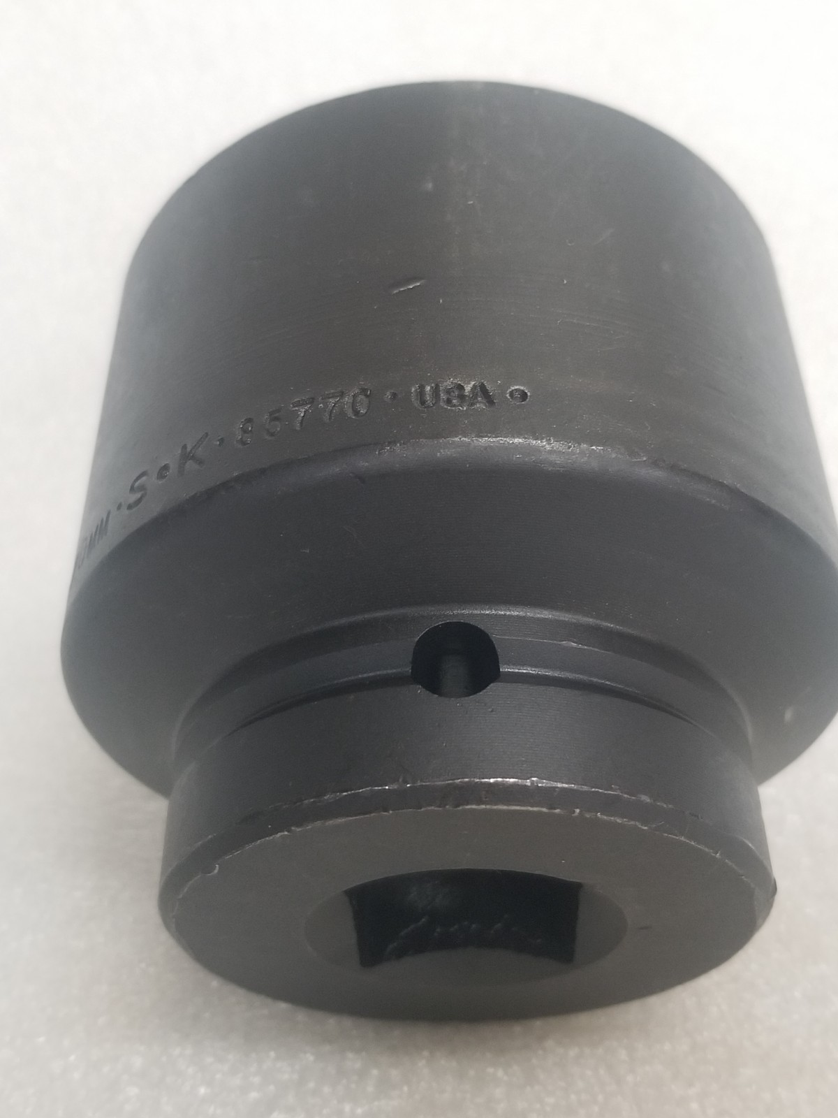 S-K Tools 85770 Standard Metric Impact Socket 1″-Drive 6-Pt 70mm Made in USA