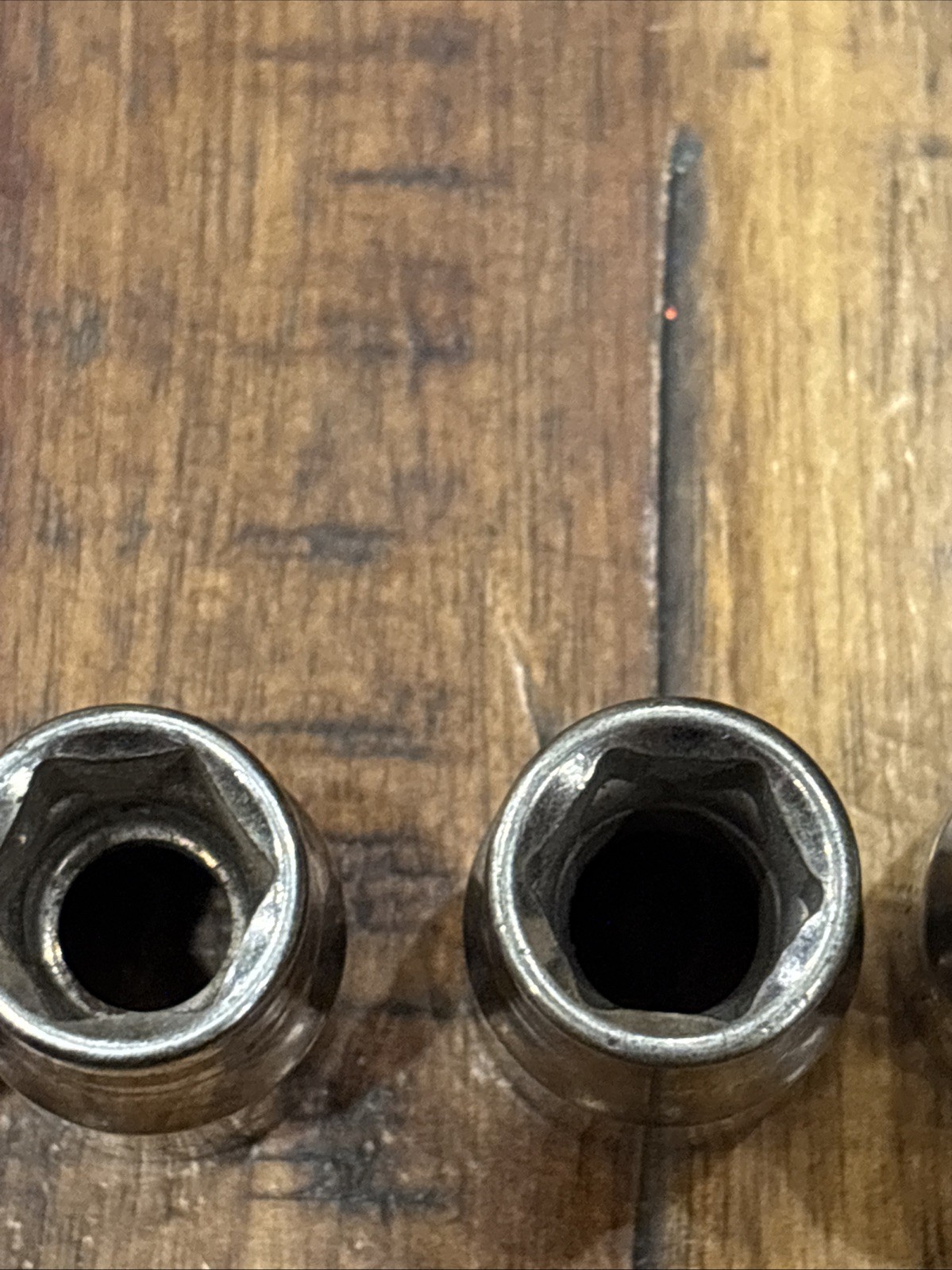Craftsman 1/2” Shallow Sockets 8 Piece 1/2” Drive 6 Point & 12 Point USA SAE VGC
