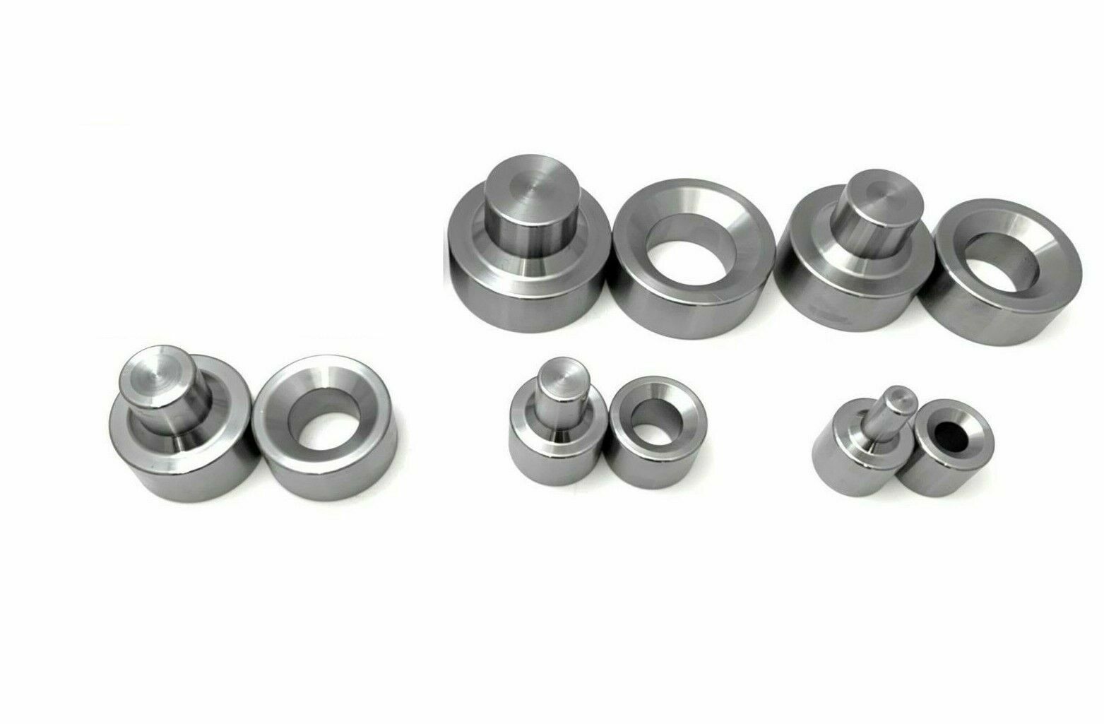 Dimple Dies Set 5 PC HD Tool Steel 1/2″ 3/4″ 1″ 1 1/4″ 1 1/2″ Popular Sizes