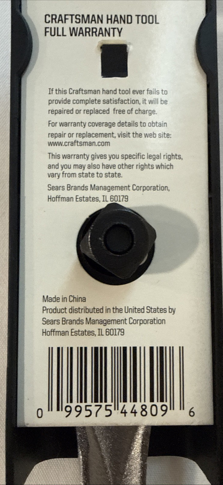 Sears Craftsman Quick Release Ratchet 1/2″ Drive 44809 NOS Free Shipping