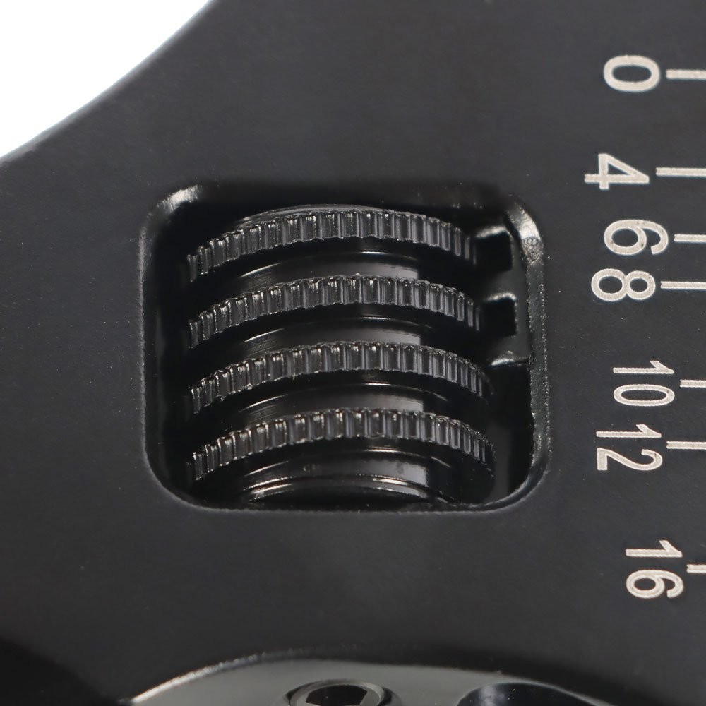 3AN-16AN For Hose End Fitting Black Aluminum Adjustable Wrench Tool Spanner New
