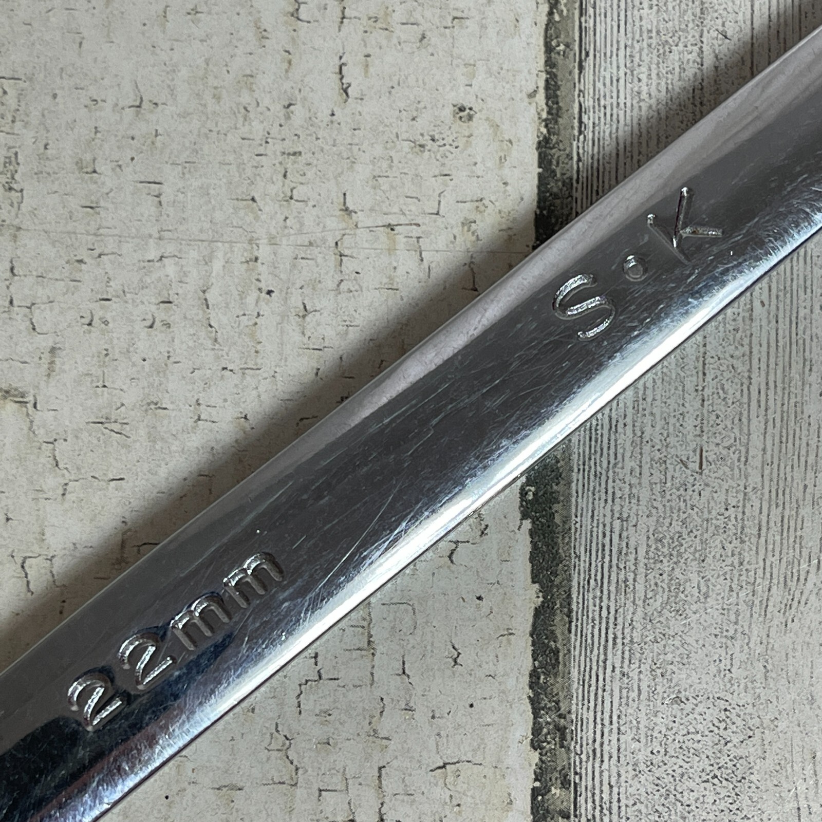 SK Hand Tools 88322 22 mm – 12 point Regular Combination Wrench
