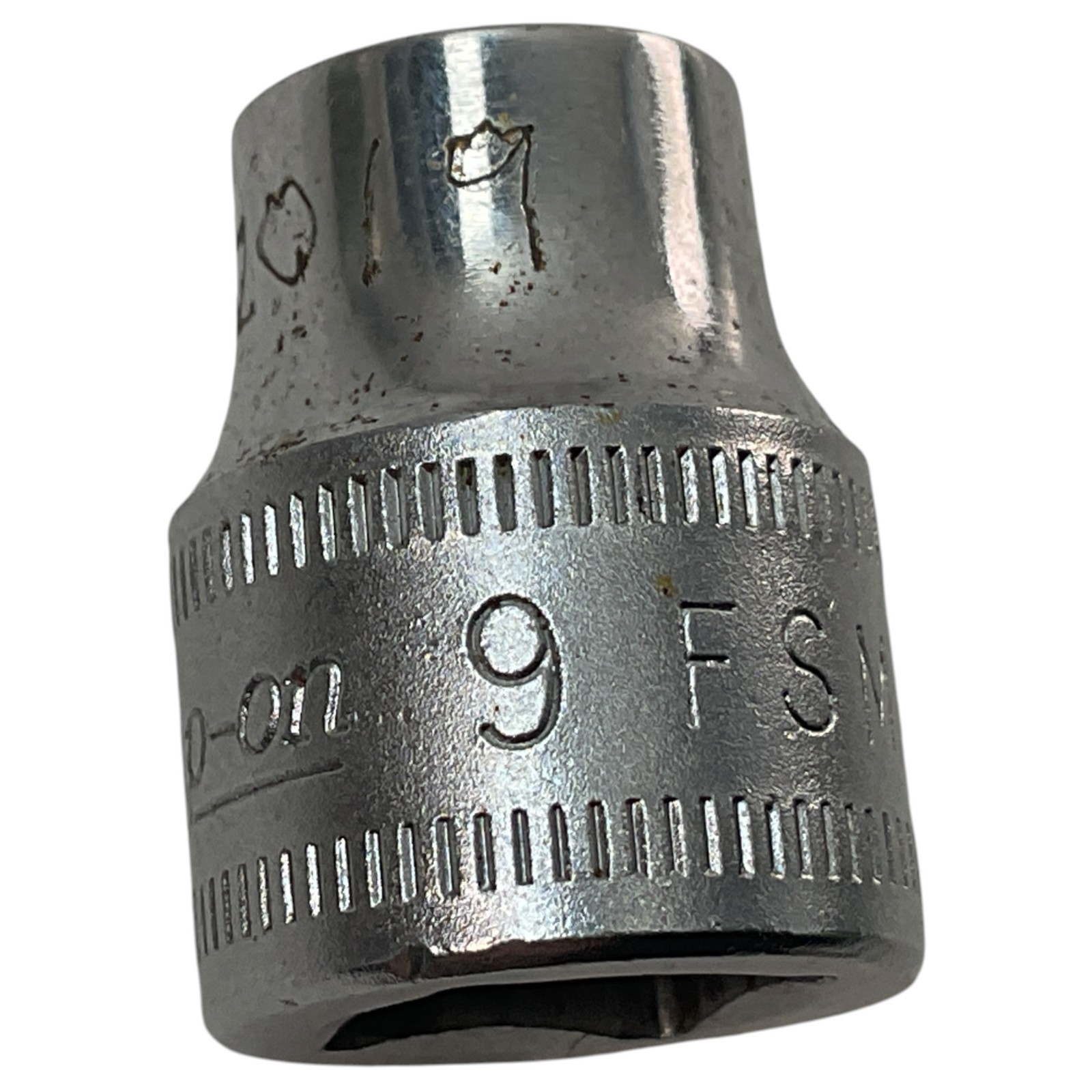 Snap-on Socket 9mm 6 Point 3/8″ Drive FSM91 Sold As Pictured Mechanic Tool Marks