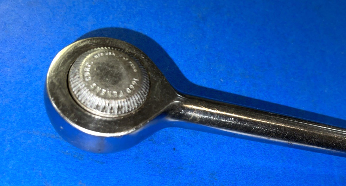 PENENS TOOLS VINTAGE 1/2 DRIVE RATCHET 9-7/8 INCHES LONG 1660