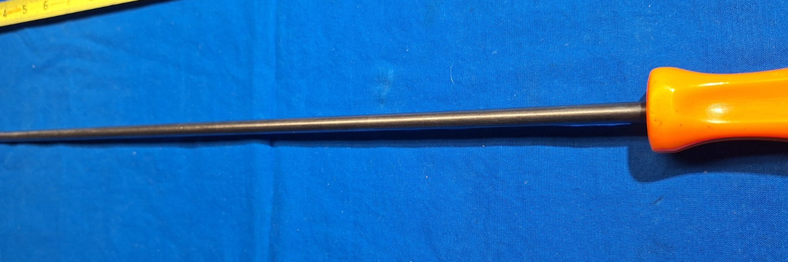 Snap-On SDD422 26″ long shaft slotted screwdriver HARD ORANGE Handle