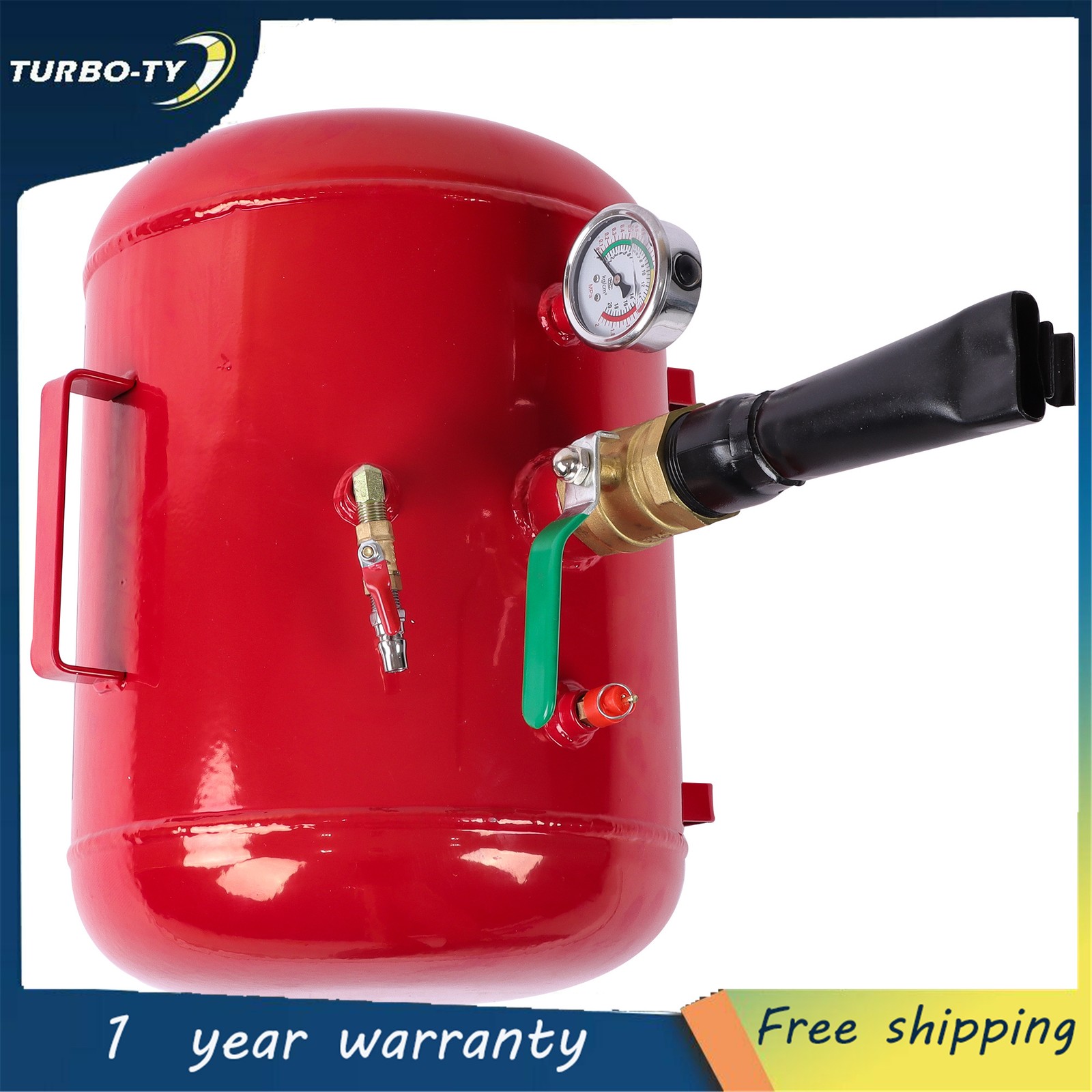 Heavy Duty Air Tire Bead Seater Blaster Seating Tool 145 psi 7.5 Gallon