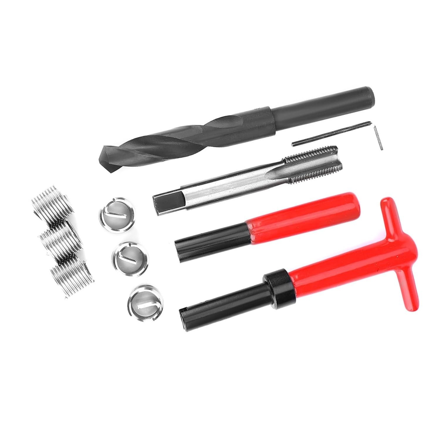 Threaded Insert Tool Set, M16x1.5, Stainless Steel, 11Pcs