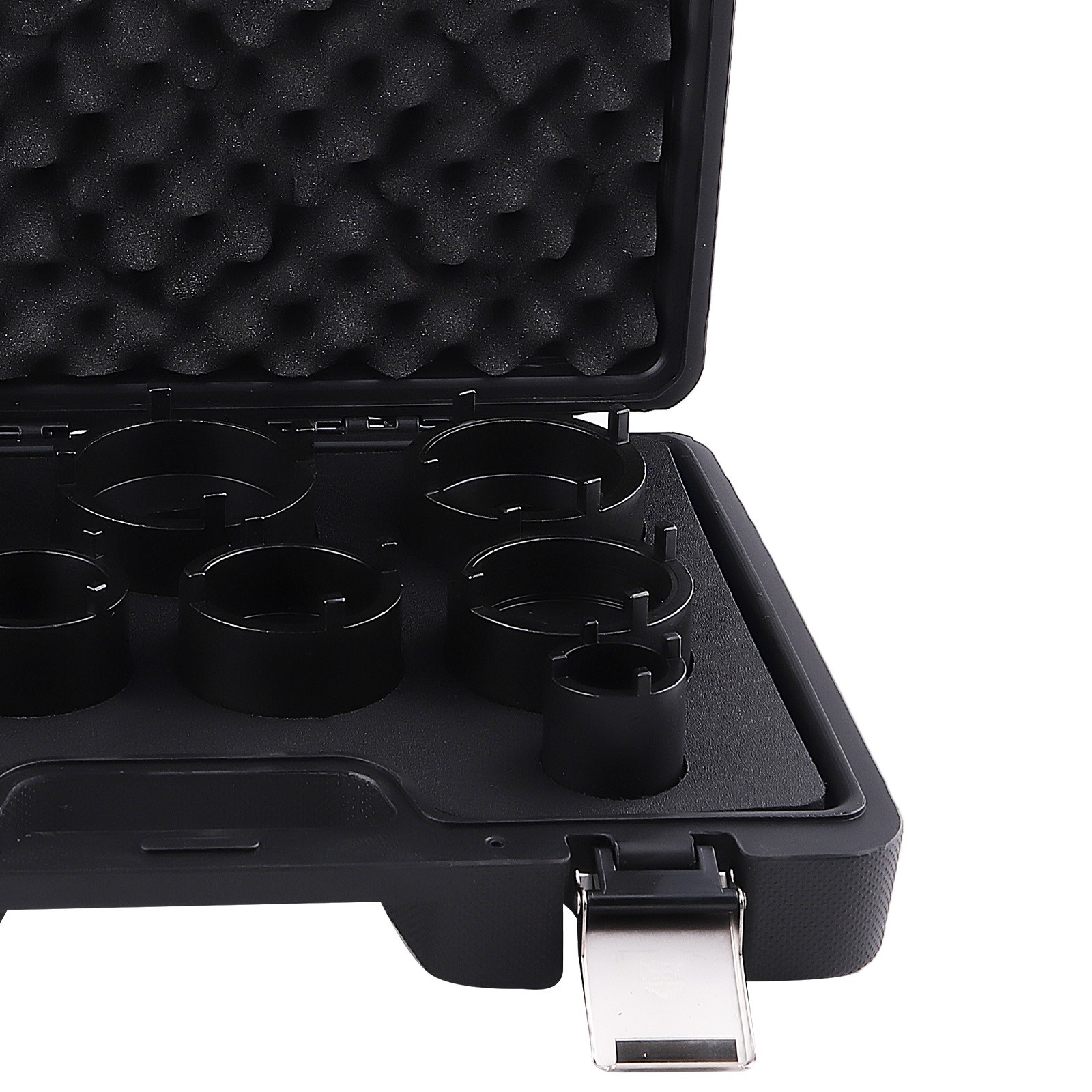 9pcs 1/2″ Drive Grooved Lock Nuts Socket Set With External Teeth KM4-KM12 Size