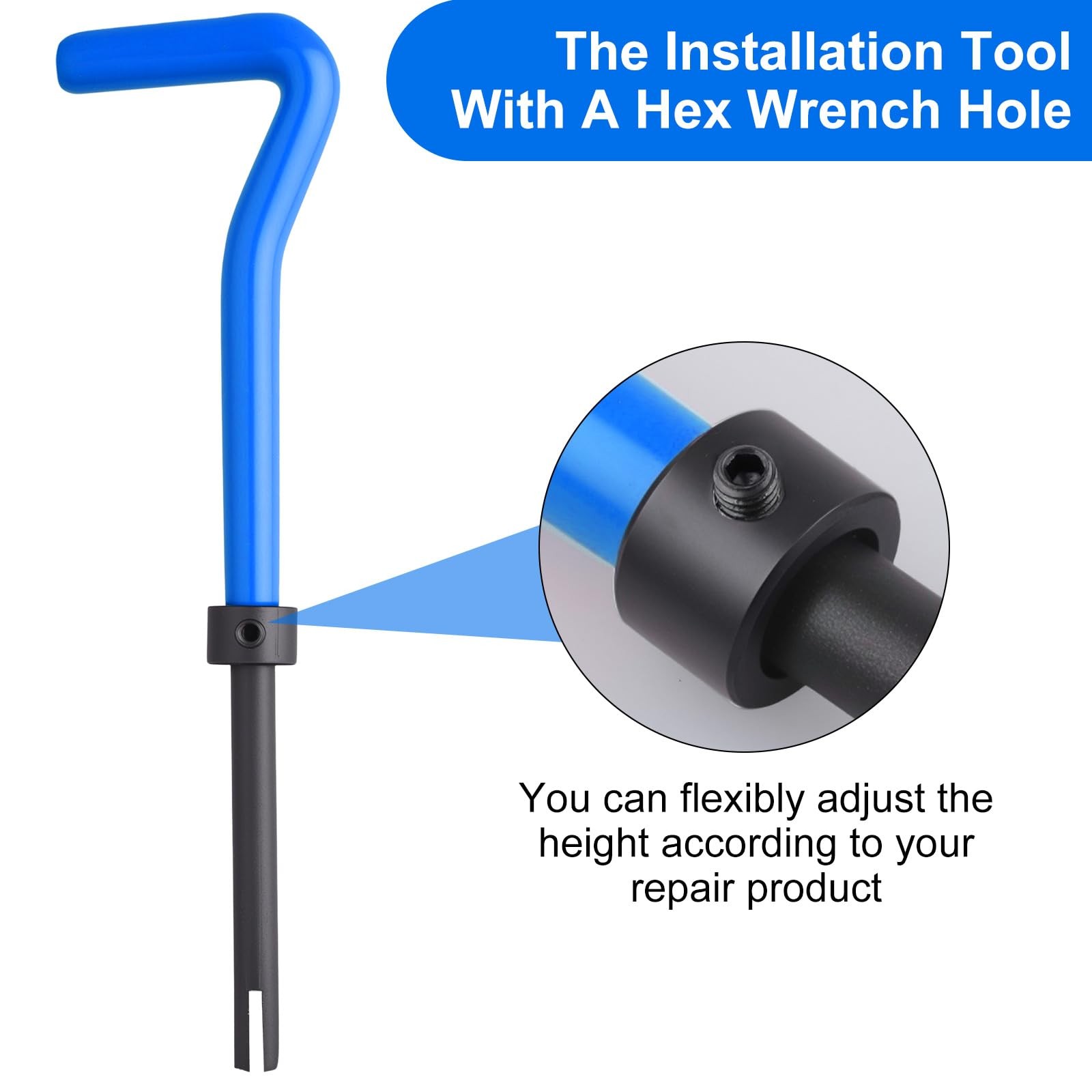 Thread Repair Kit 1/420 Inch SAE Helicoil Rethreading Tool Insert Set HSS Drill
