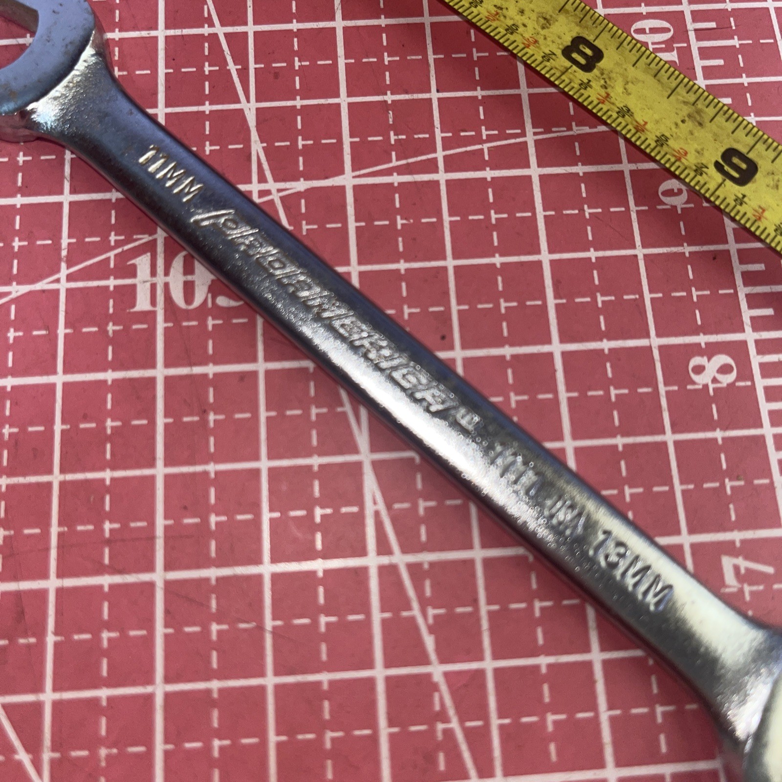 Proamerica USA 1111 11 MM X 13 MM Metric Open End Wrench 11MM 13MM