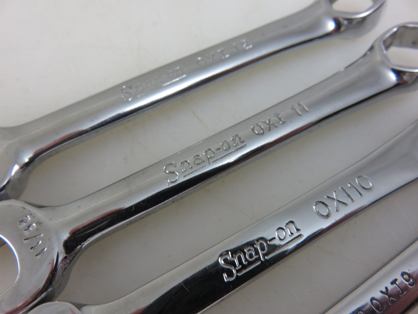 Snap-On OXI709SBK Ignition Combination Wrench 8pc Set + Pouch 5/32″-3/8″ NO 1/8″