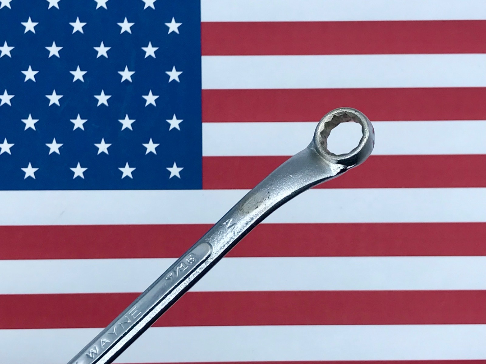 Vintage S-K Wayne SAE 5-Piece Offset Box Wrench 3/8”-7/8” Set, USA 🇺🇸