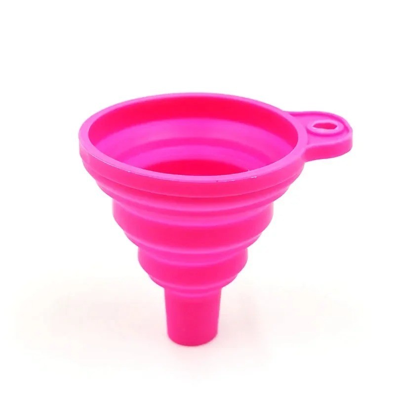 Smoul 1PCS Foldable Silicone Car Funnel Oil Fuel Fluid Filling Tool Auto