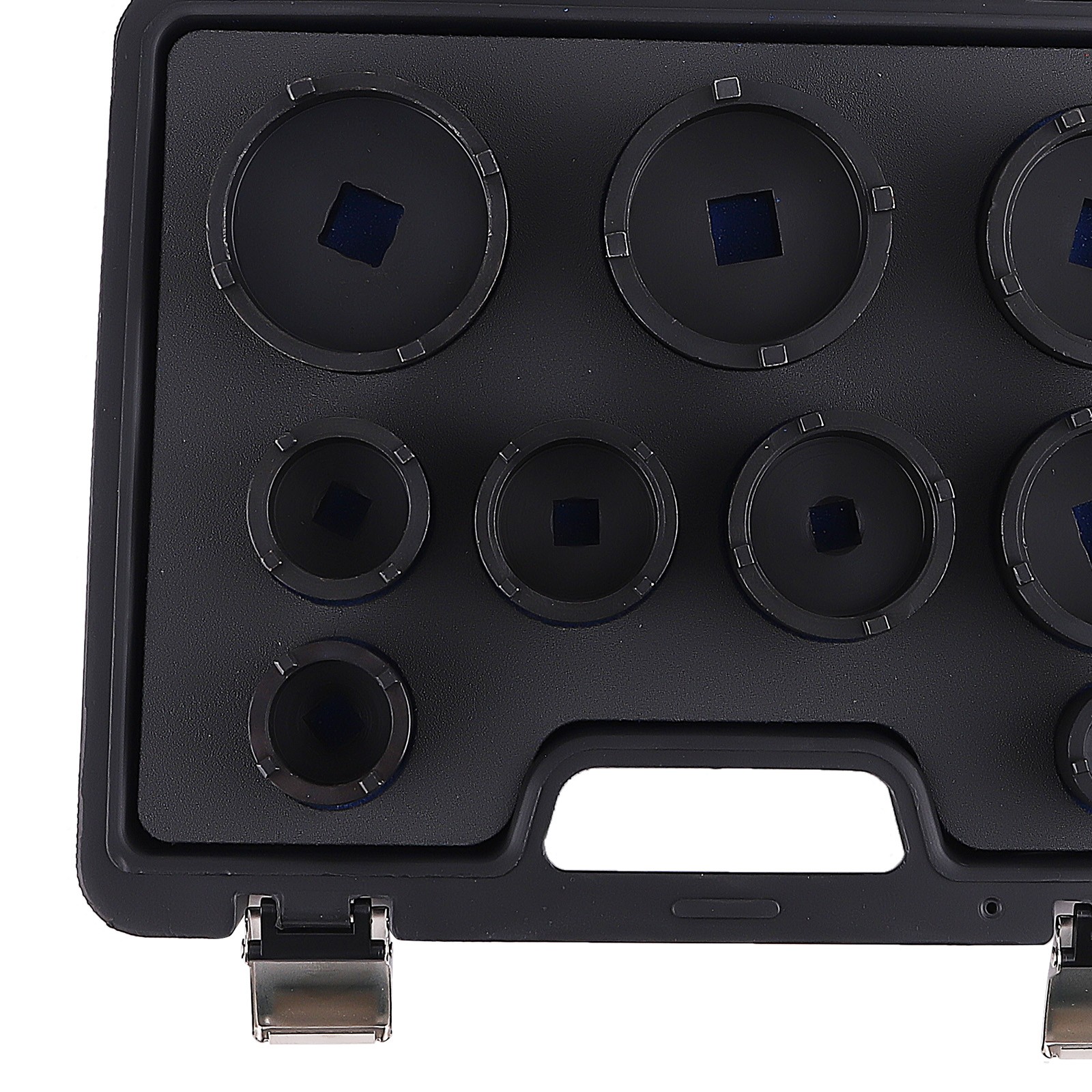 9X 1/2″ & 3/4″ DRIVE GROOVED LOCK NUTS SOCKET SET FOR KM4, KM5, KM6, KM7, KM8
