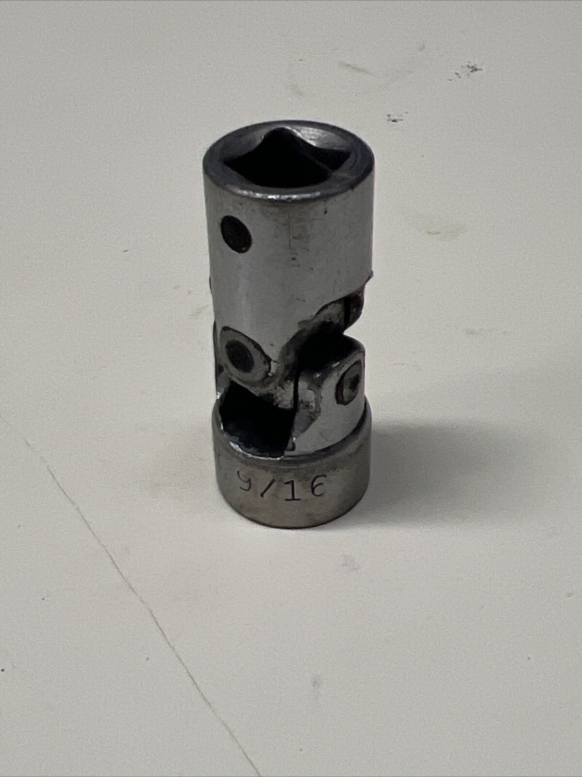 Mac Tools XU186R 9/16” Swivel Universal Socket 3/8” Drive 6 Point USA #7D1