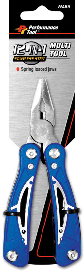 PERFORMANCE TOOL 12-IN-1 MULTI TOOL (W1976)