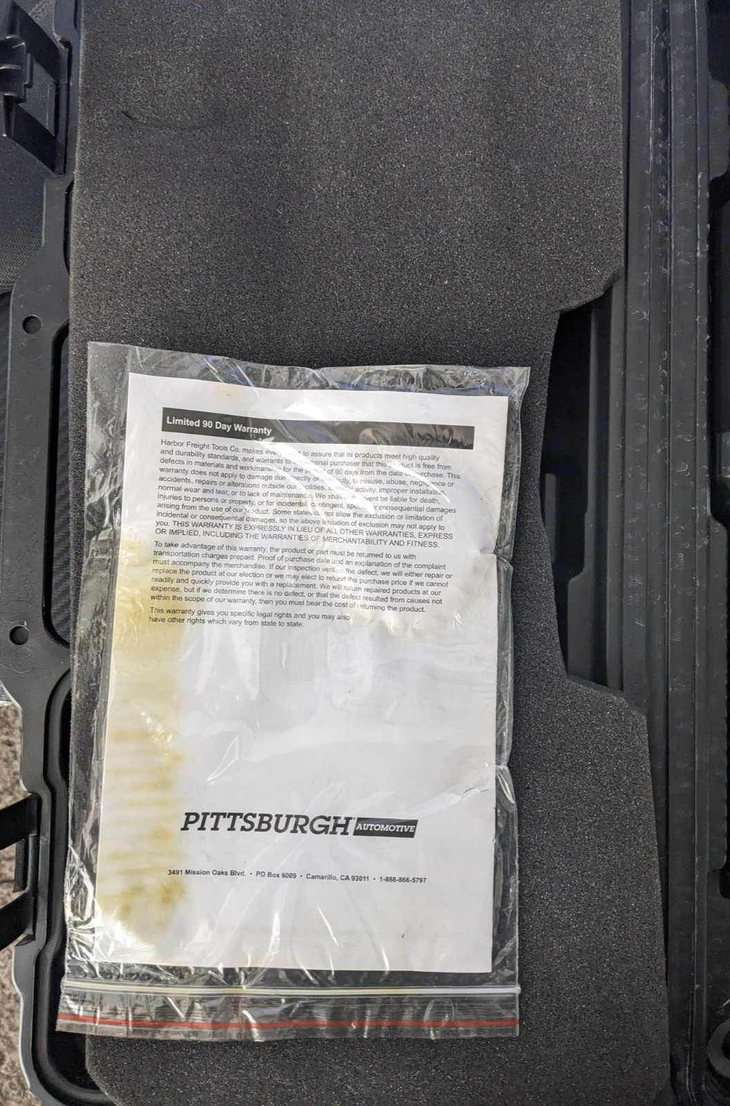 Pittsburg 10 Ton 3-Jaw Hydraulic Gear Puller