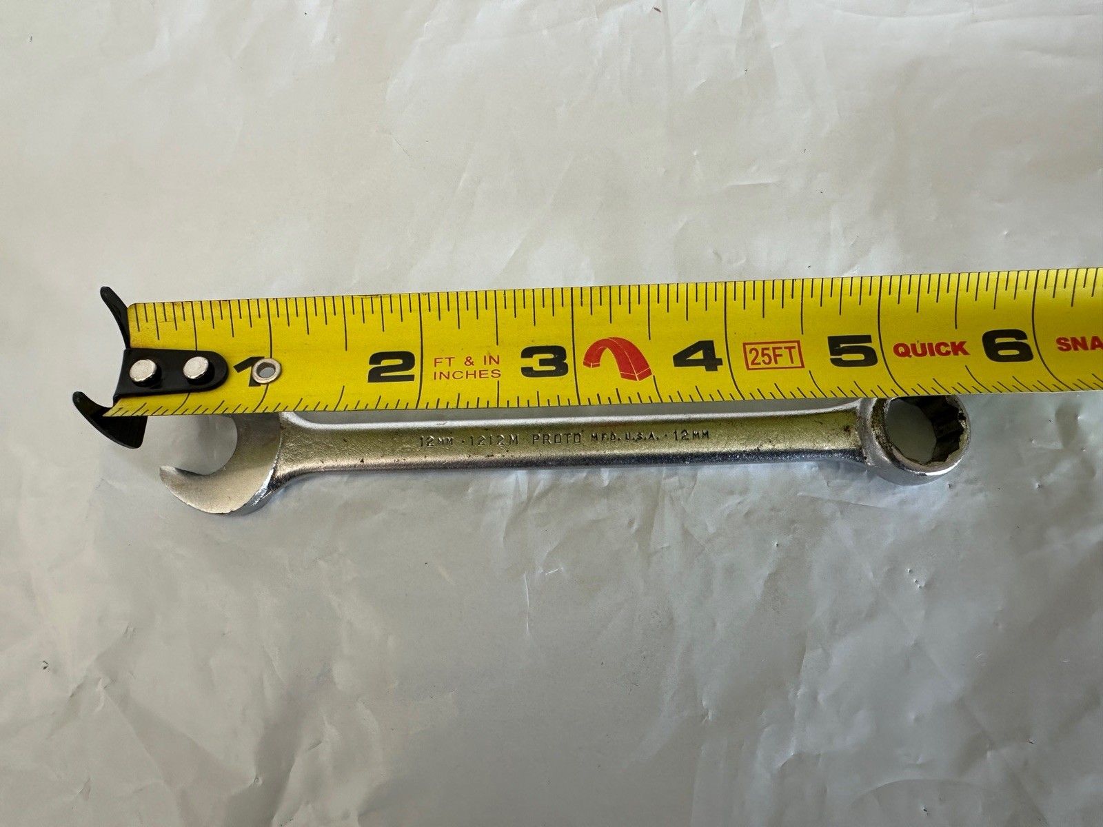 Proto Professional 12mm Combination Wrench 12pt Point 1212M USA Metric