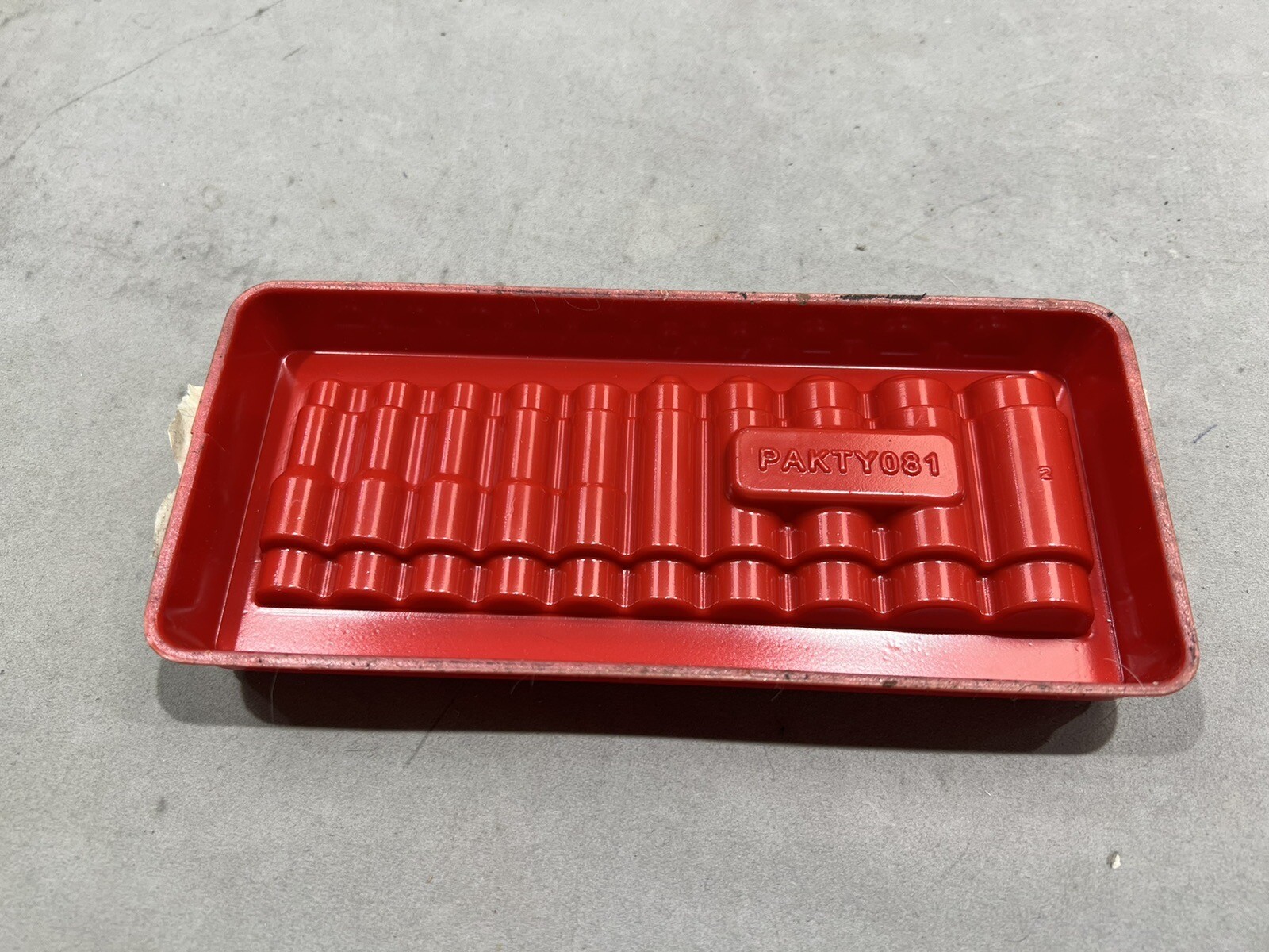 #bc473 SNAP-ON TOOLS 1/4 DRIVE SAE DEEP 12 POINTCHROME SOCKET SET 110STMDY