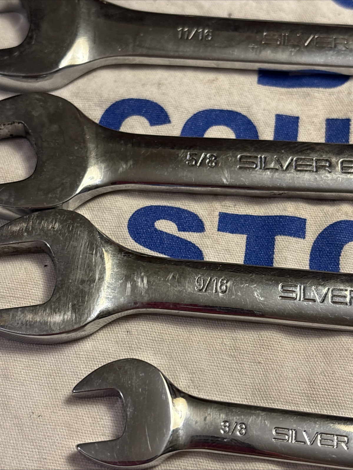 Silver Eagle 5pc SAE 12pt Combination Wrench Set 3/8″ – 3/4″ RC***SEA