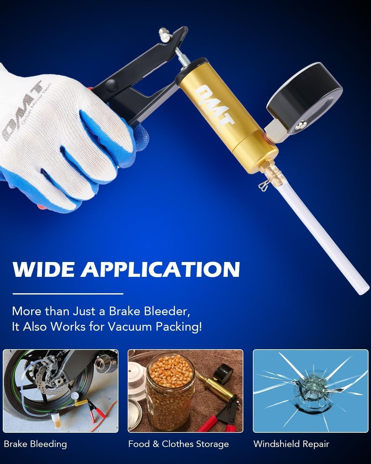 Corrosion-Resistant Brake Bleeding Kit with Easy Operation and Wide Application