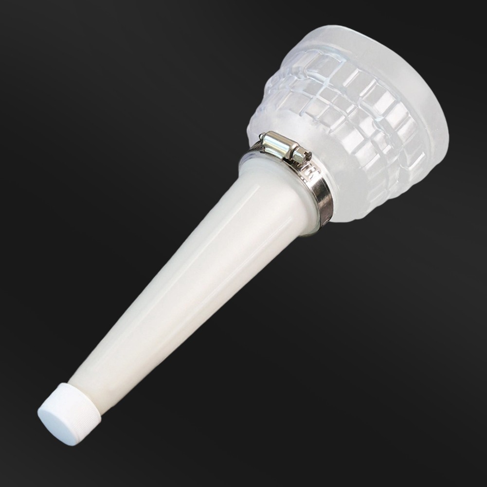 Vehicle Wrench Filter Removal Tool gentle Rubber Oiling Funnel Oil White