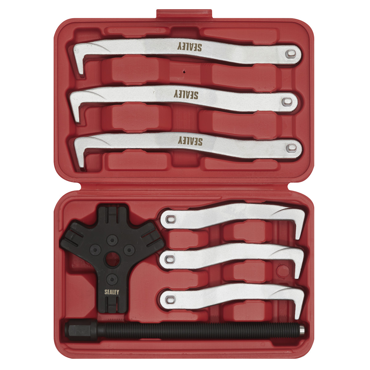 Sealey Fast Action Twin-Triple Leg Reversible Puller Set 8pc 150 & 220mm VS83