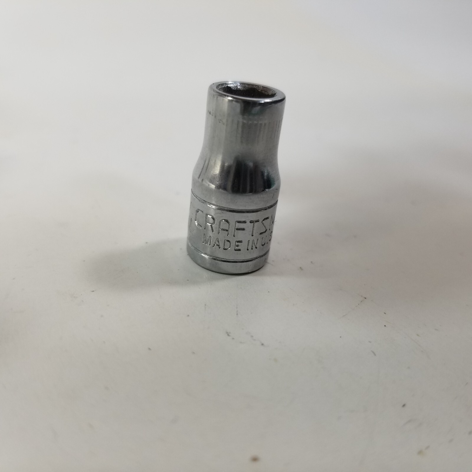 Craftsman USA 6mm 6 Point 1/4″ Drive Shallow Socket 43502 -V- Series