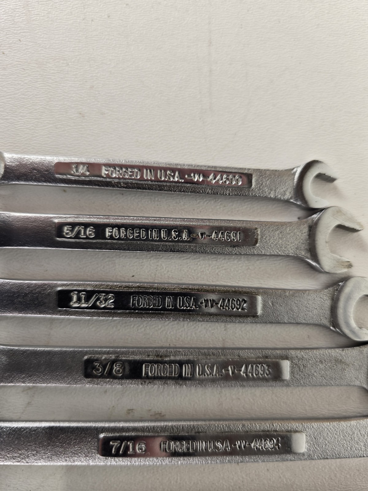 CRAFTSMAN 12PT SAE Combination Wrench Set 1/4″ to 1″ -V- & -VV- 14 pieces USA