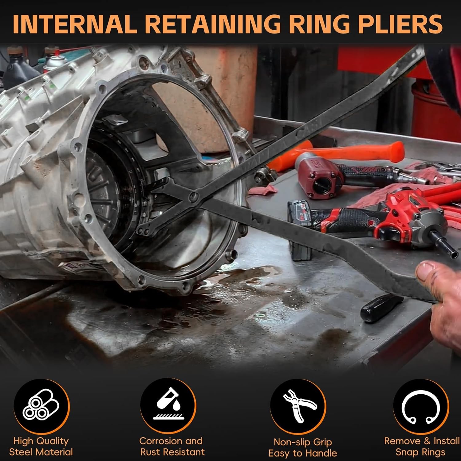 1489 26″ Transmission Large Snap Ring Pliers for GM 5L40 5L50 6L50 6L80 6L90