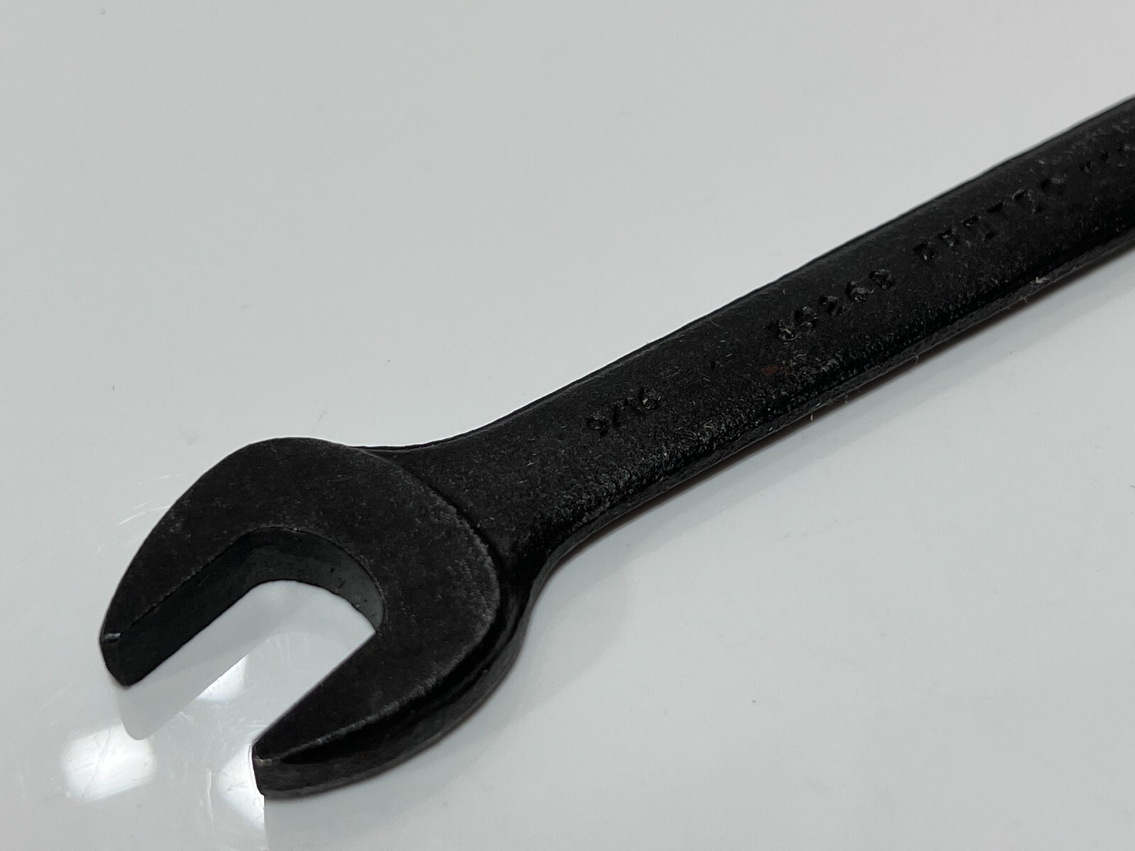 Proto PROFESSIONAL USA 3026B 9/16″ X 1/2″ SAE Double Open End Wrench, Black Ind.