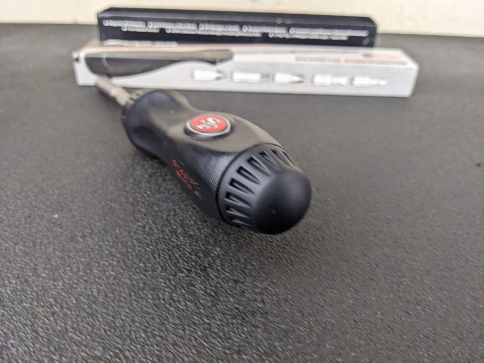 #bp270 Snap-On Tools SSDMR4B Ratcheting Screwdriver 🏈 NFL Collectors SF 49ers