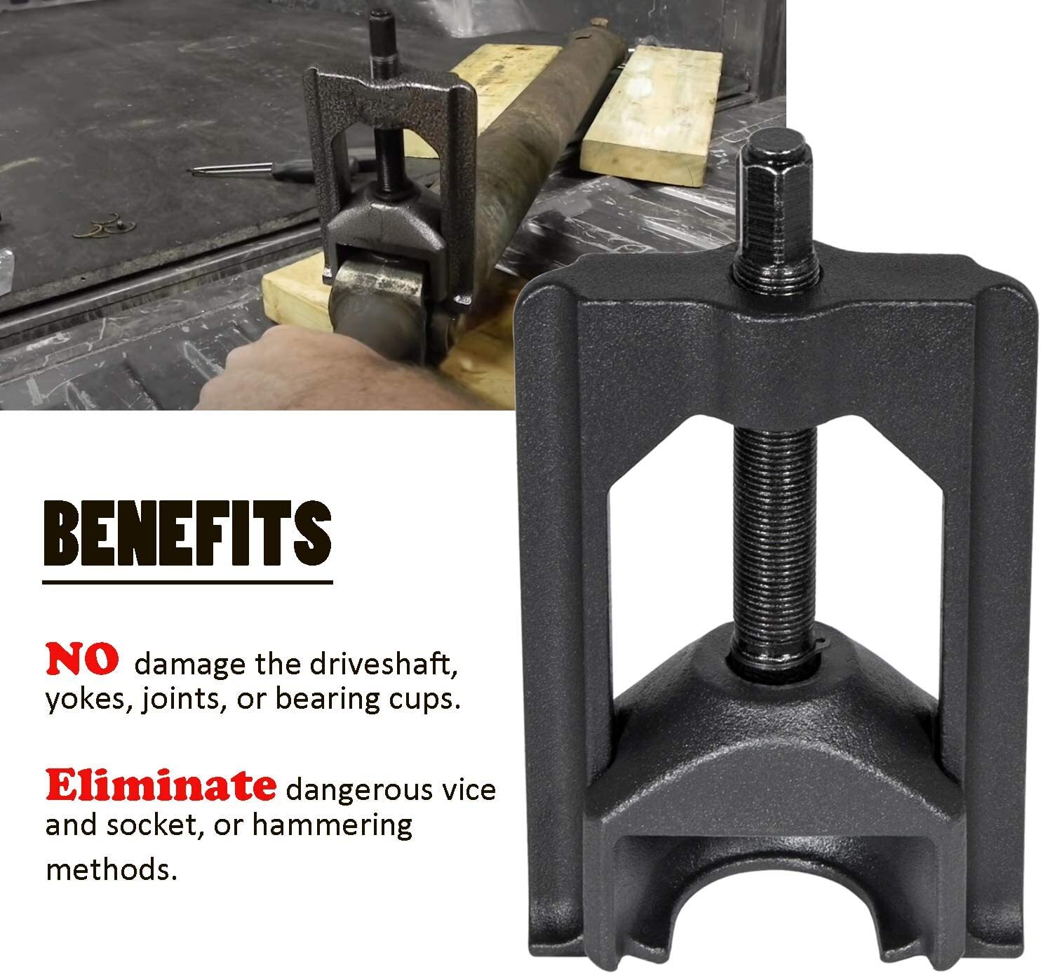 Heavy Duty Universal Joint Puller Press Removal U-Joint Tool Class 1-3 10105