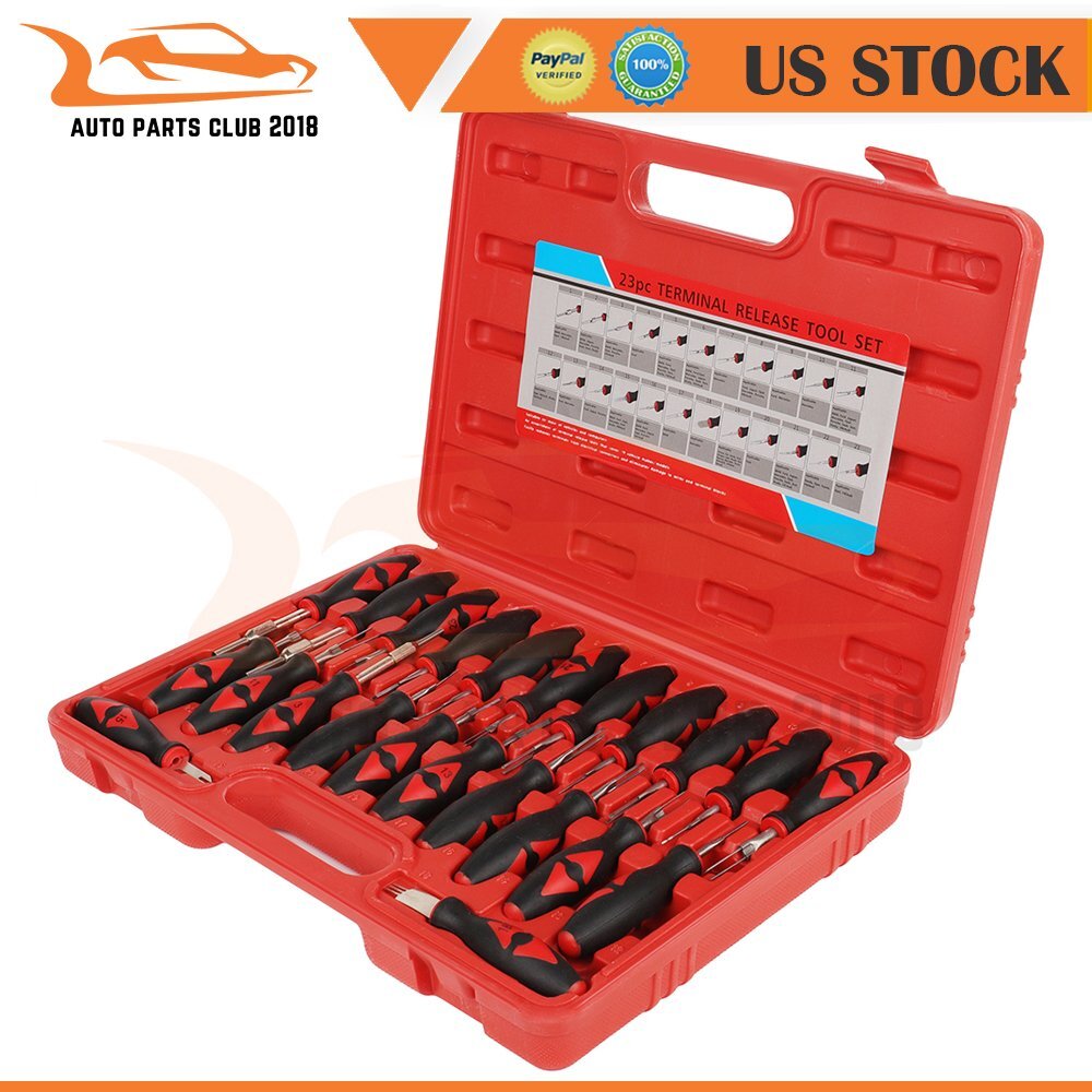 23pc Universal Automotive Terminal Release Removal Remover Tool Kit US Seller
