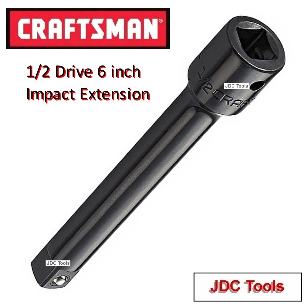 Craftsman 1/2″ Drive 3 pc Impact Extension Set – 10 inch 6 inch 3 inch
