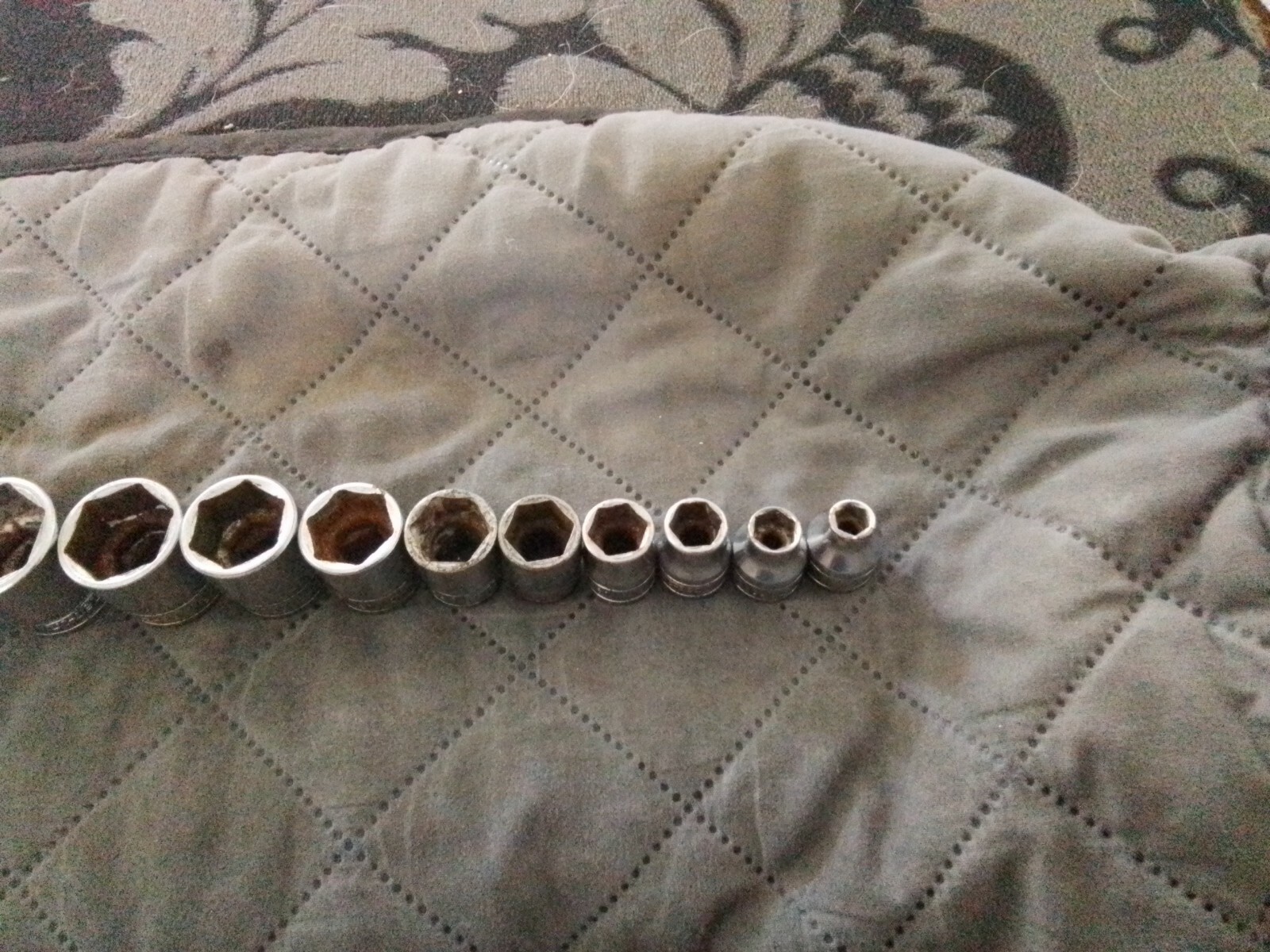 Snap On 3/8″ Drive Socket Set FS081 – FS281 Set of 11 Sockets 6 Point