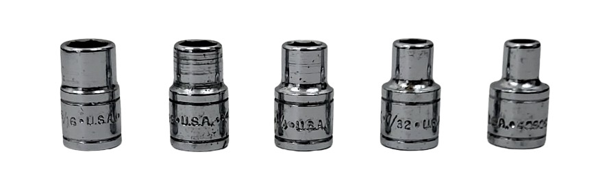 S-K Tools 21-piece 1/4″ & 3/8″ Drive Socket Set