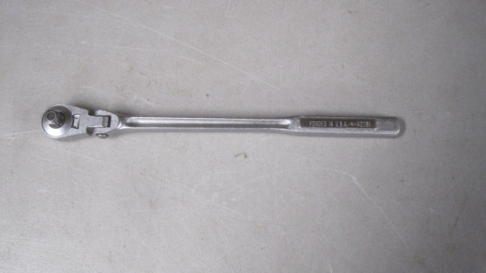 VINTAGE CRAFTSMAN 3/8″ DR. FLEX HEAD RATCHET OIL PORT # 42791 V-SERIES USA XINT