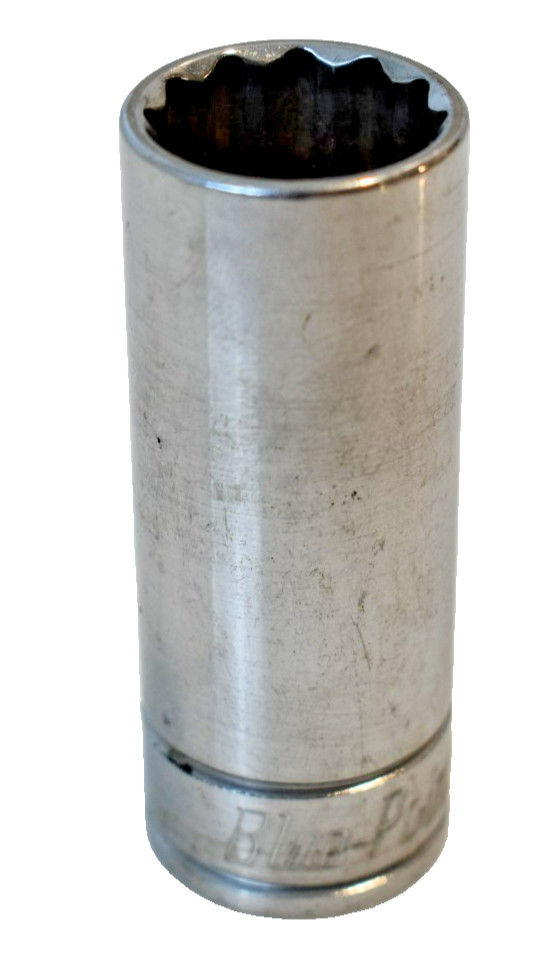 Blue Point Tools BLPLM3818 18mm Metric Deep Socket 3/8″ Drive 12 Point Chrome