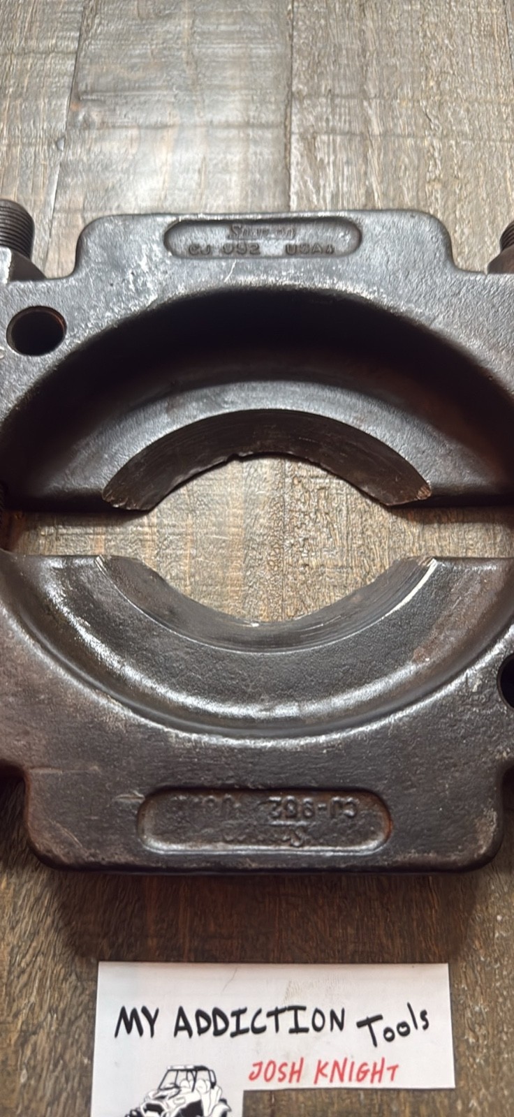 Snap on CJ952 larger bearing seperator works and functions as it’s suppose too