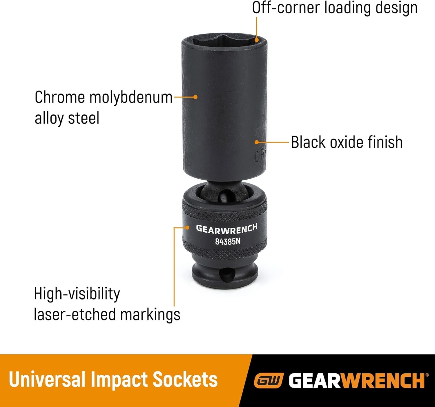 Metric 10-Piece 3/8” Drive Deep Impact Socket Set – Reliability and Performance