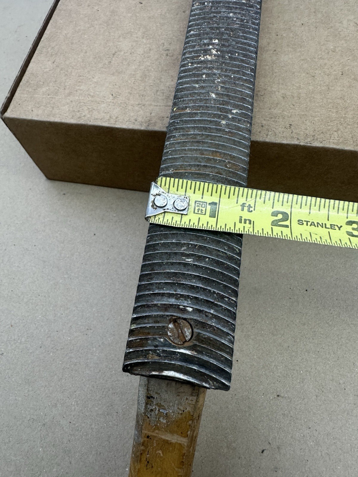 VINTAGE AUTO BODY RASP-FILE With Wood Handle 14” X 1-3/8” Heller Vixen USA