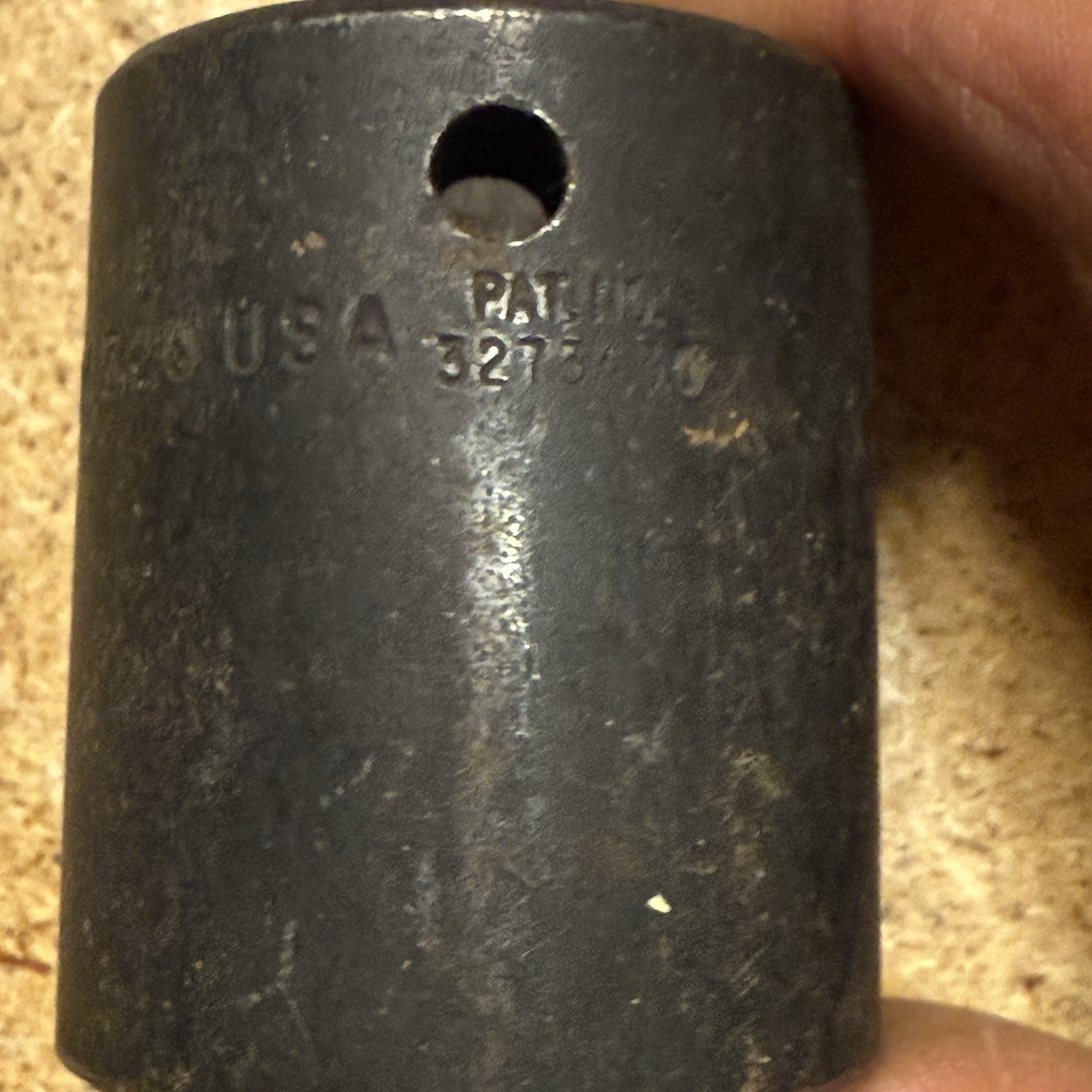 Snap On Tools 1M320 1” SAE 1/2” Drive Shallow 6 Point Impact Socket USA