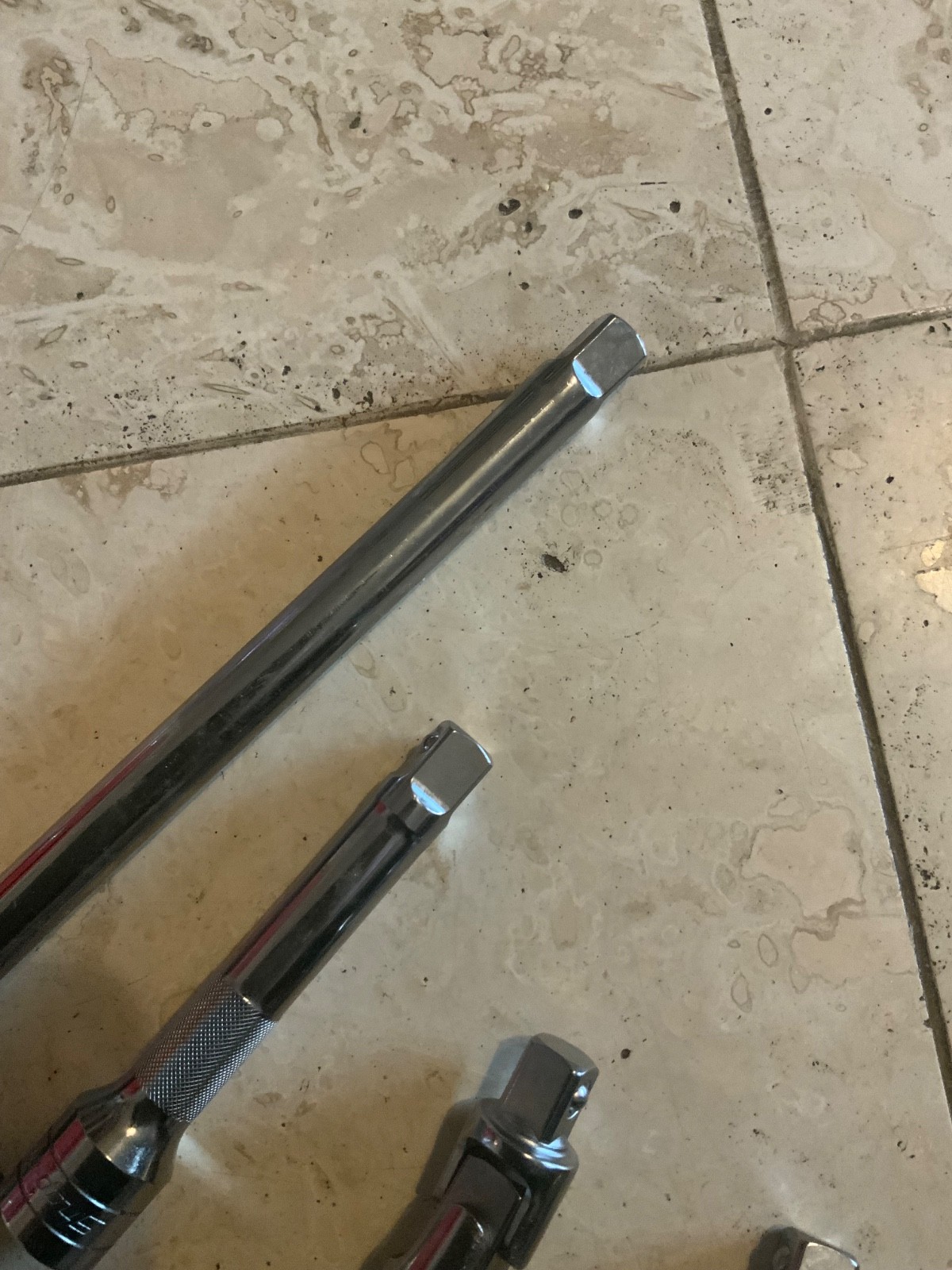 Snap On 1/2” Dr 4 Piece Extension and Universal Joint Set New
