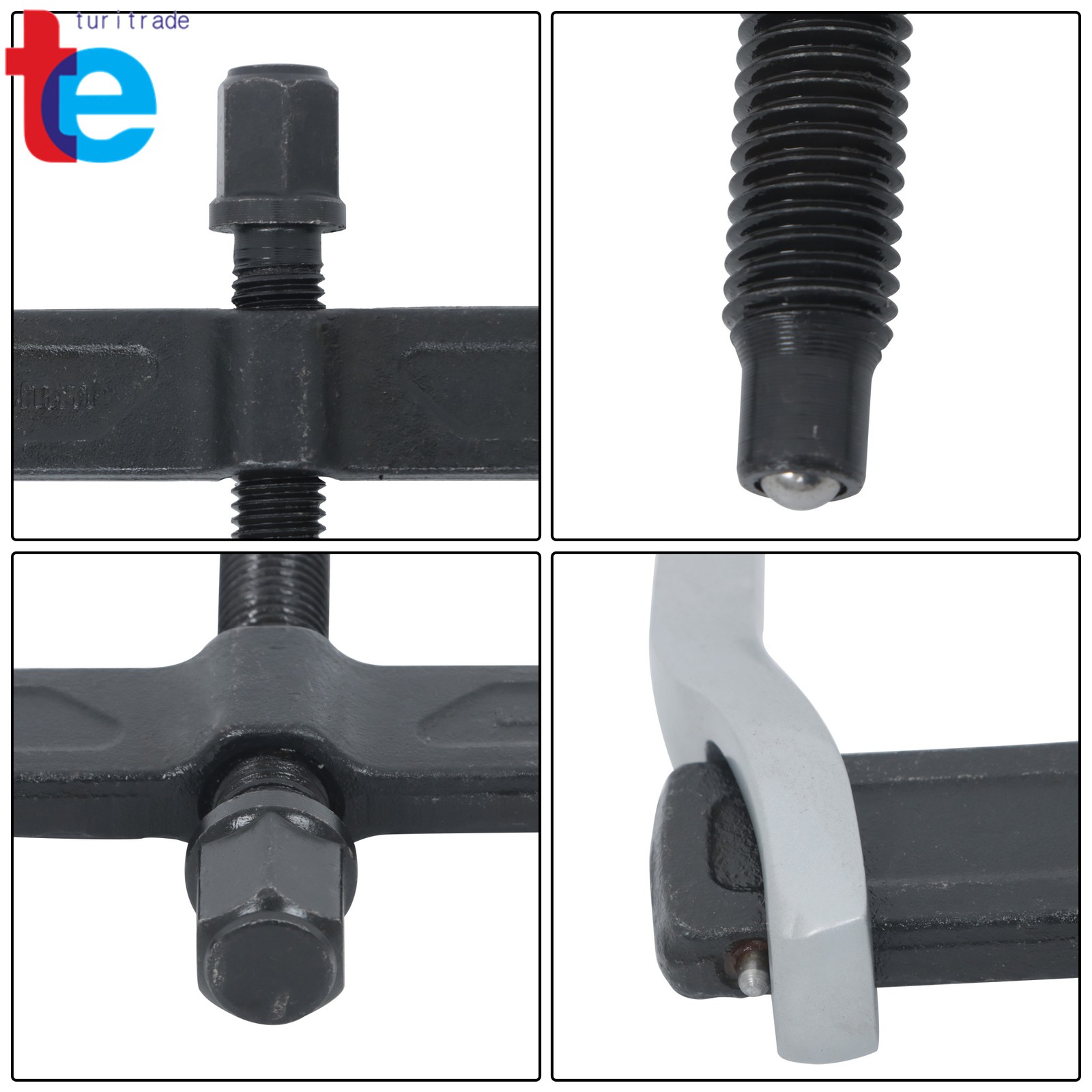 2 Jaw Gear Puller Set 4» 6» 8» Steel Bearing Puller Gears Tool Adjustable