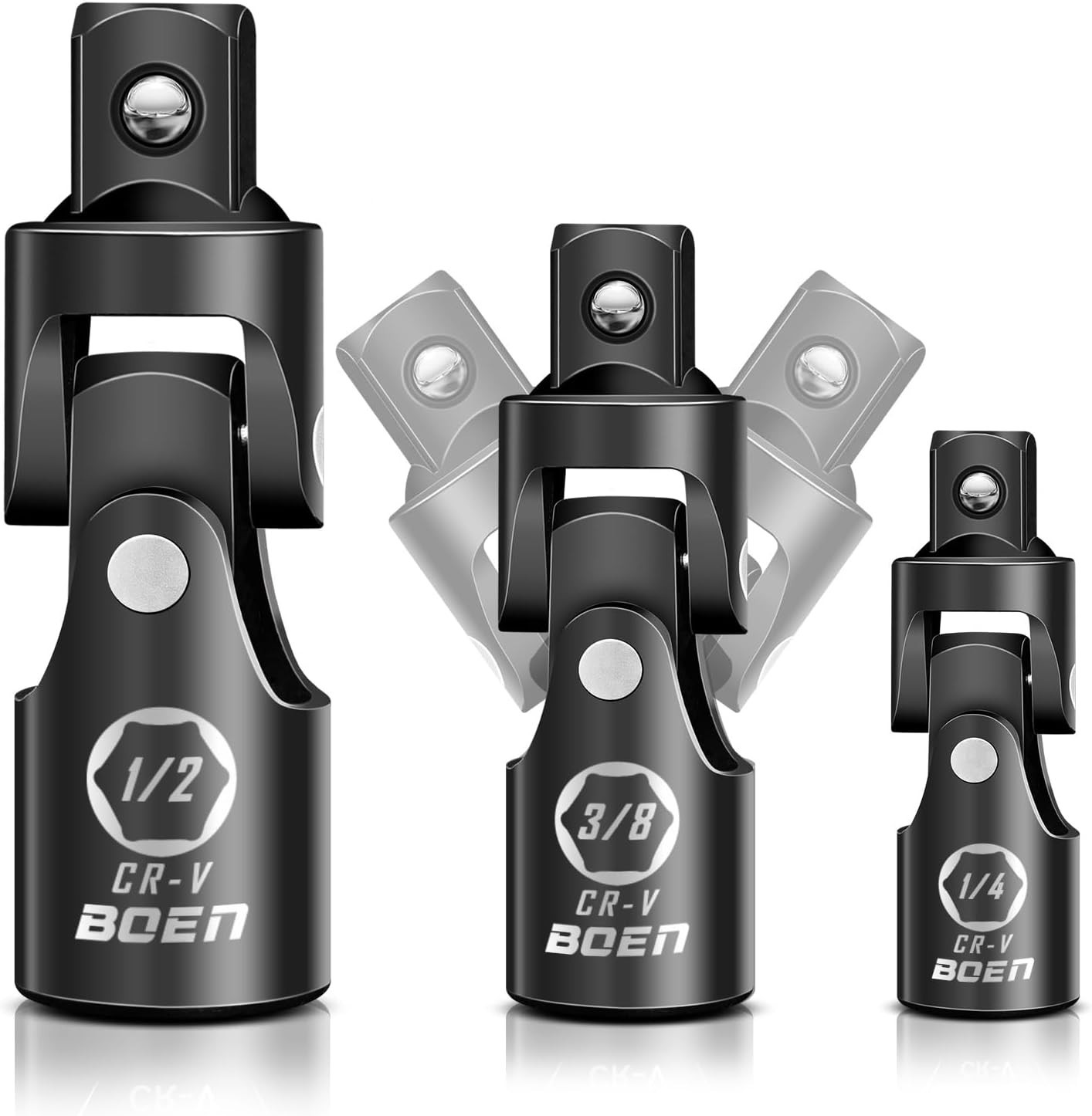 High-Quality Universal Drive Socket Set | 1/4″, 3/8″, and 1/2″ Compatibility